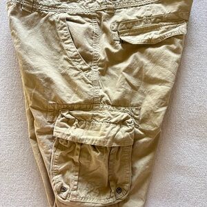 Men's Tan Cargo Shorts